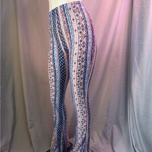 Women's Multicolor Striped Pants